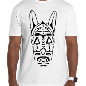 Zairoo Mask Printed T-shirt