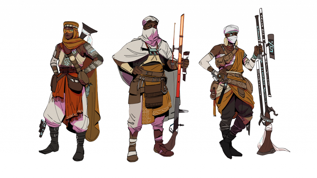 African fantasy roleplaying game world from Zairoo Tabletop RPG featuring dark fantasy adventures.