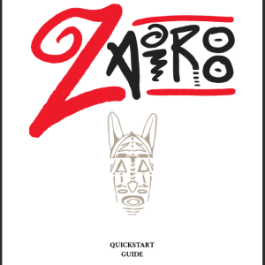Zairoo Quickstart PDF 6 Four playable characters included in the ZAIROO Quickstart TTRPG.